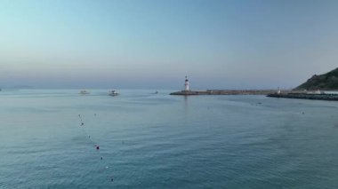 Light House Aerial view 4K