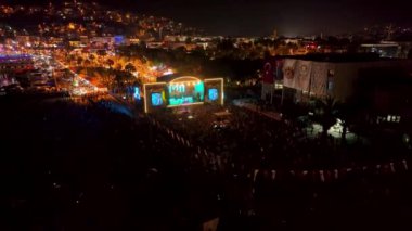 City Pnorama aerial background vibes