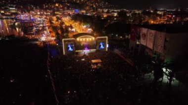 City Pnorama aerial background vibes