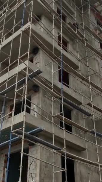 Observe Progresión Construcción Presenciar Cómo Las Obras Transforman Lujosos Apartamentos — Vídeos de Stock