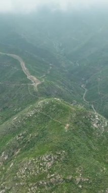 Yeşil Kanyon 'un vahşi harikalar diyarını hava manzarası aracılığıyla keşfedin ve engebeli güzelliğini dikey biçimde yakalayın..