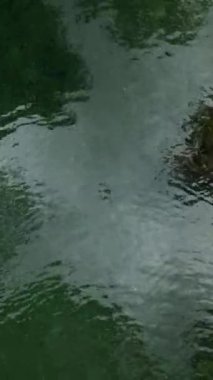 Bu büyüleyici dikey videoda büyüleyici 4K hava görüntüsüyle bir dağ köyüne kaçın..