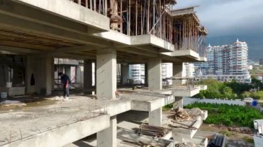 İyi organize edilmiş bir inşaat süreci..