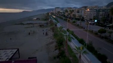 Huzurlu ve güzel bir deniz manzarası.