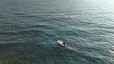 Sahil huzurunun mükemmel bir görüntüsü..