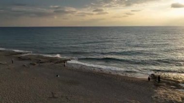 Huzurlu ama dramatik bir an.