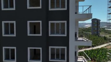 Kıyı büyümesinin dinamik bir sahnesi.