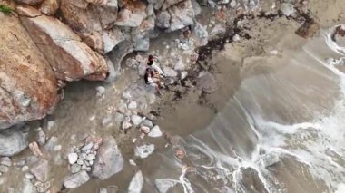 Mükemmel bir sahil eğlencesi ve güzelliği..