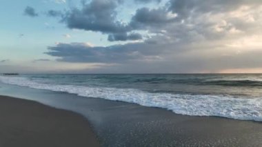 Büyüleyici bir kıyı anı.