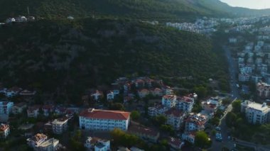 Antalya bölgesinde yer alan Ka kasabasının manzaralı yat manzarasının tadını çıkarın..