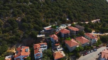 Antalya bölgesinde yer alan Ka kasabasının manzaralı yat manzarasının tadını çıkarın..