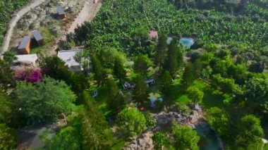 Bereketli yeşil bir bahçede, arkadaşlarla yemek yiyip doğanın güzelliğini kutlayan şenlikli bir piknik..