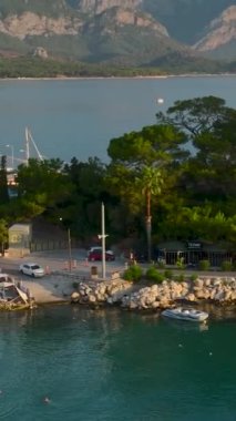 Türkiye 'nin lüks kıyı güzelliğine mükemmel bir geri çekilme.