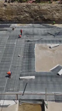 Modern konut inşaatı için inşaat inşaat ve vakıf.