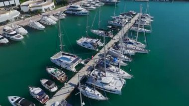 Alanya 'da güzel ve huzurlu bir marina..