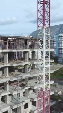 Dinamik ve üretken bir inşaat projesi.