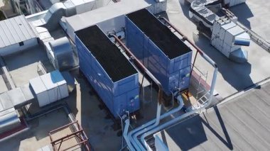 Etkili ve modern soğutma ekipmanları.