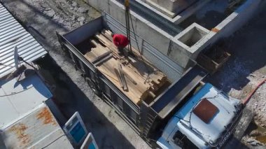 Drone film yükleme işlemi.