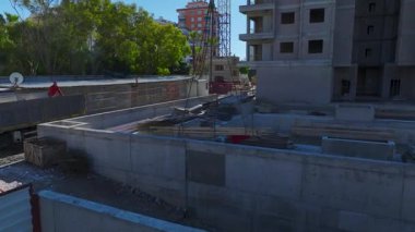 Drone film hazırlama safhası.