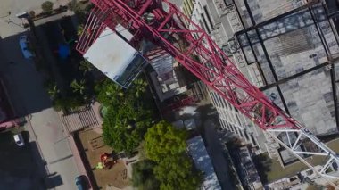 Drone yeni konut projesini gösteriyor.