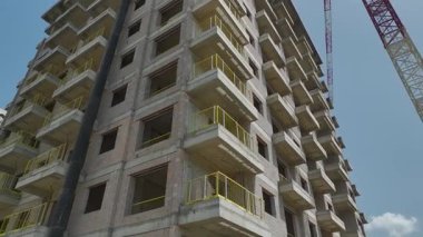 İHA görüntüsü Türkiye 'de yüksek binalar ve kentsel yapı gösteriyor