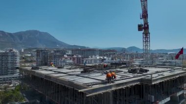 Çok katlı konut projesi yapım aşamasında.