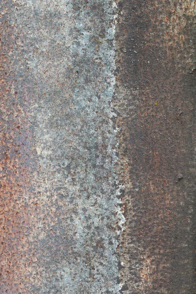 Ciemno Zużyte Zardzewiałe Metalowe Tło Tekstury Bardzo Stara Blacha Ciemnopomarańczowa — Zdjęcie stockowe