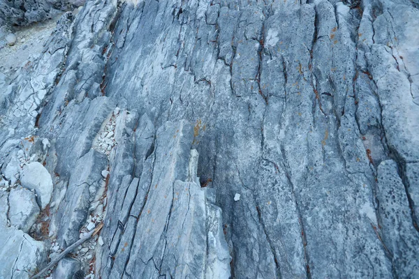 stock image Turkey limestone oldest rocks texture close up in daytime outdoors.