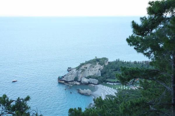 Viaggio Turchia Mar Egeo Rocce Paesaggio Lagunare Natura Grandi Coste — Foto Stock