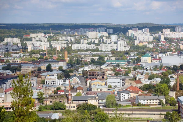 Lviv Ucrânia Setembro 2022 Vista Panorâmica Histórica Cidade Velha Lviv — Fotografia de Stock