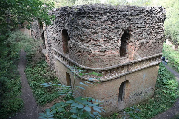 Rivne Ucrania Septiembre 2023 Ruinas Del Fuerte Tarakaniv Del Castillo — Foto de Stock