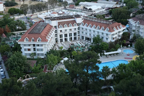 Antalya Turkey Μαΐου 2021 Εσωτερική Αυλή Του Μοντέρνου Ξενοδοχείου Kemer — Φωτογραφία Αρχείου