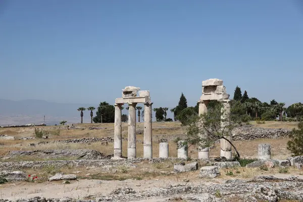 Antalye Turquie Mai 2021 Ruines Ancienne Ville Hierapolis Près Pamukkale — Photo