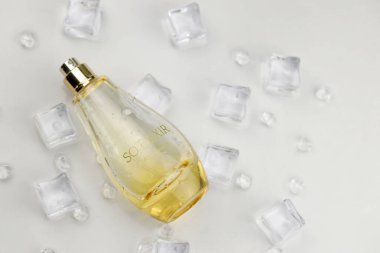 KHARKIV, UKRAINE - Yves Rocher 'ın 1965 yılında kurduğu Fransız cilt bakımı, kozmetik ve parfüm şirketi So İksir Parfümü 2 Ocak 2021