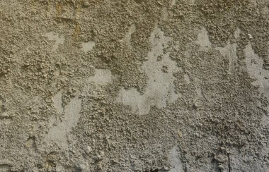 Gri renkli eski kabarık beton duvar dokusu. Arka plan resmini somut bir ürün