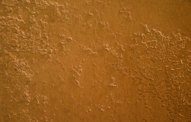 Zaman ve hava etkisi altında ganimet eski bir boya kaplamalı metal duvar dokusu