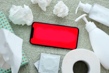 Yetişkinler için içerik web sitesi ya da akıllı telefon ekranında mastürbasyon için porno izleme özellikleri içeren bir uygulama. Boşluğu kopyala