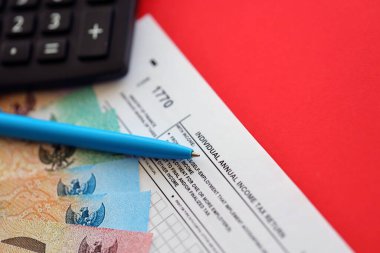 Endonezya vergi formu 1770 Bireysel Gelir Vergisi İade ve kalem