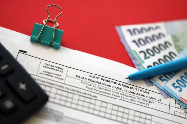 Endonezya vergi formu bildirim mektubu SPT gelir vergisi 23. madde ve 26. madde muhasebeci masası hakkında