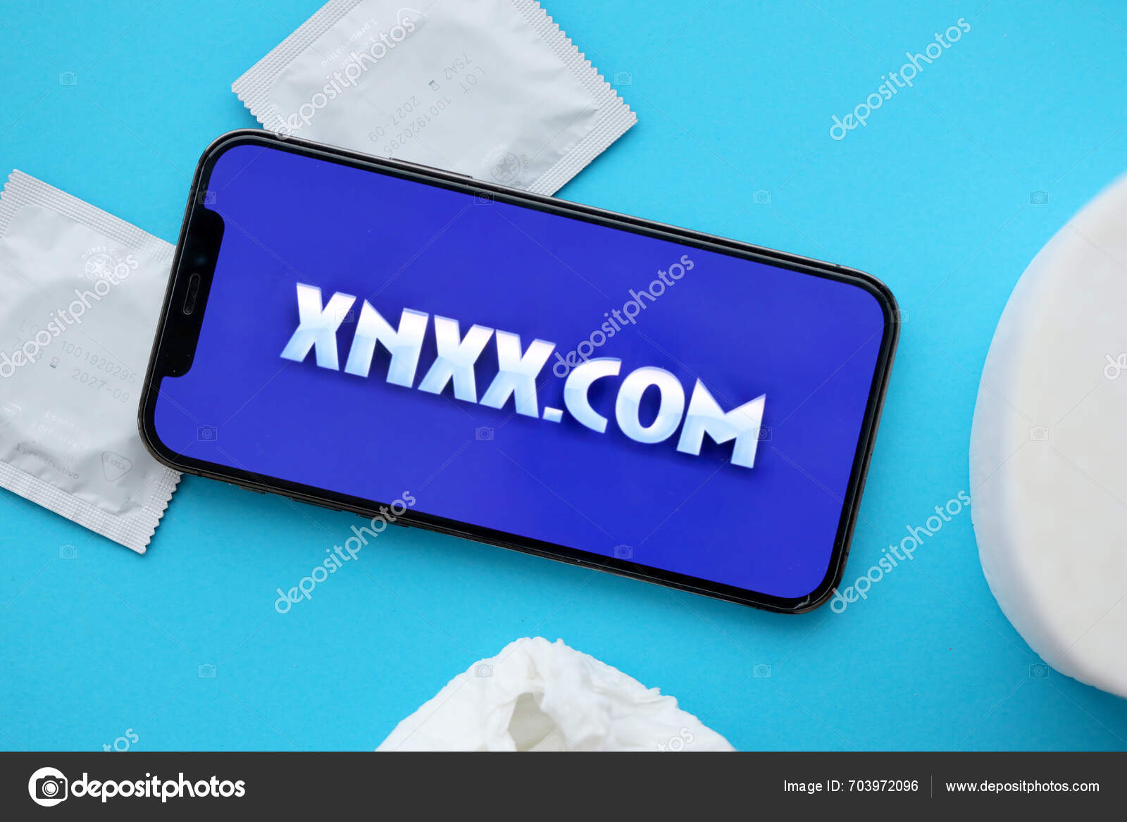 Kyiv Ukraine January 2024 Xnxx Adult Content Website Logo Display — Stock Editorial Photo