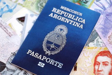 Arjantin pasaportu Arjantin pezosu üzerine kuruludur. Seyahat ve vatandaşlık kavramı