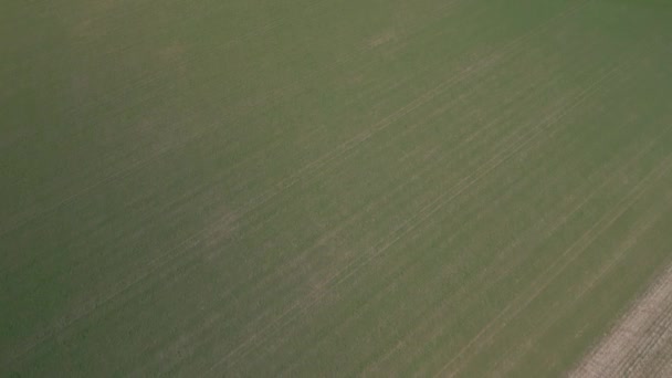 Drone Vidéo Aérienne Fermes Agricoles Dans Campagne Nord Ouest France — Video