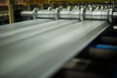 Fabrika inşaatları, endüstri teknolojisi, imalat iç mimarisi, üretim hattı