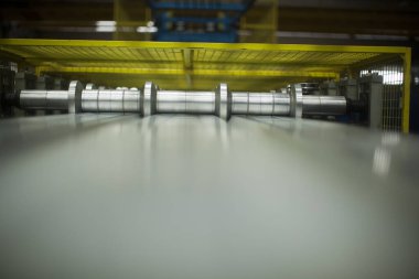 Fabrika inşaatları, endüstri teknolojisi, imalat iç mimarisi, üretim hattı