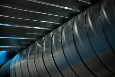 Fabrika inşaatları, endüstri teknolojisi, imalat iç mimarisi, üretim hattı