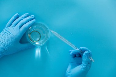 Üretim hattı ilaç endüstrisi. İlaç, ilaç ve ilaç imalatı, ilaç. Laboratuvar