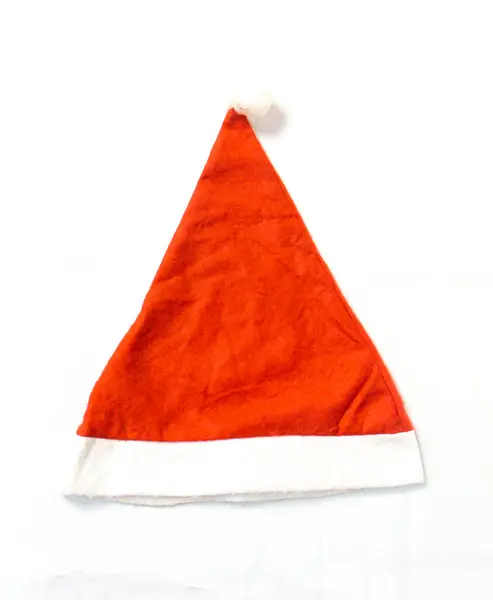 Christmas Hat White Background — Stock Photo, Image