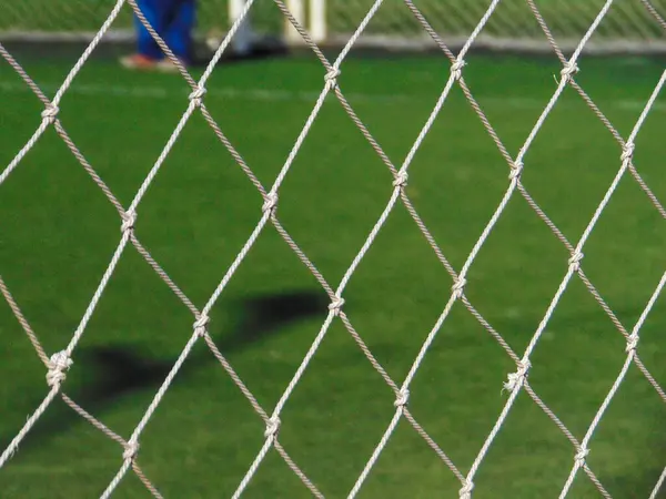 総合的な草のサッカーのフィールドの質 — ストック写真