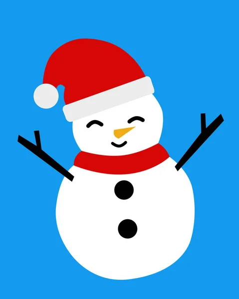 Neşeli eşarplı Noel bebeği.