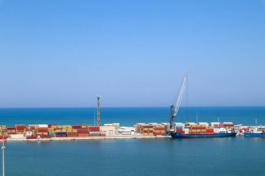 İtalya 'da Bari Limanı